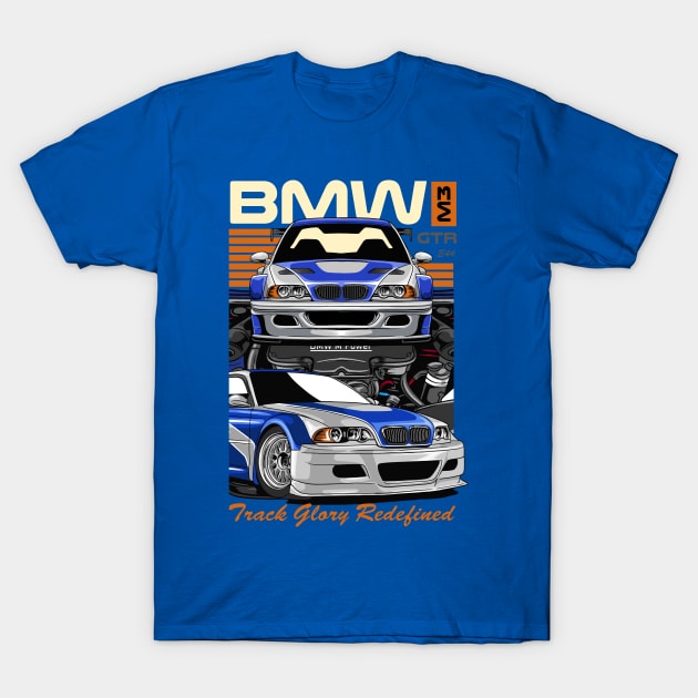 BMW GTR Admiration T-Shirt by Harrisaputra